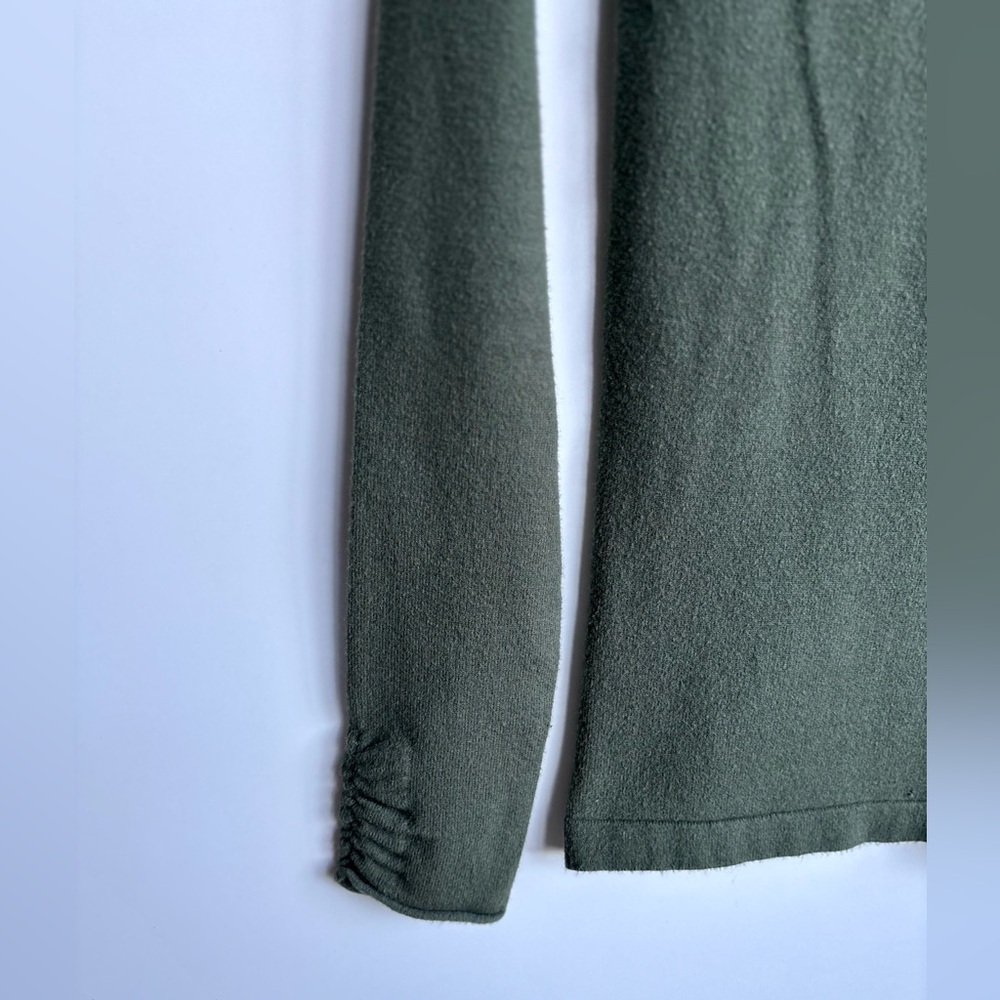 Hem & Thread Olive Knit Top - Picture 2 of 9